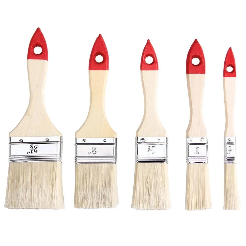 30-teiliges Pinselset - 5 verschiedene Pinsel - 1