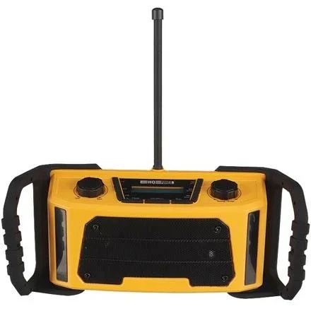 Robustes Baustellenradio - DAB/DAB+/FM - 2 x 2,5 W - 0
