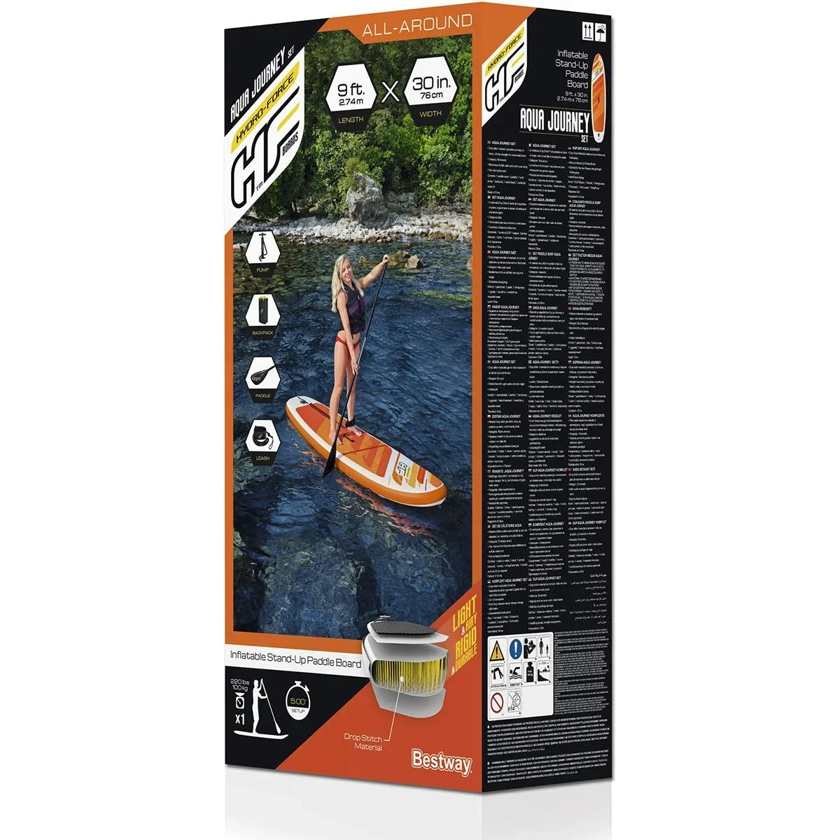 SUP Hydro-force - 274x76x12 cm - 1
