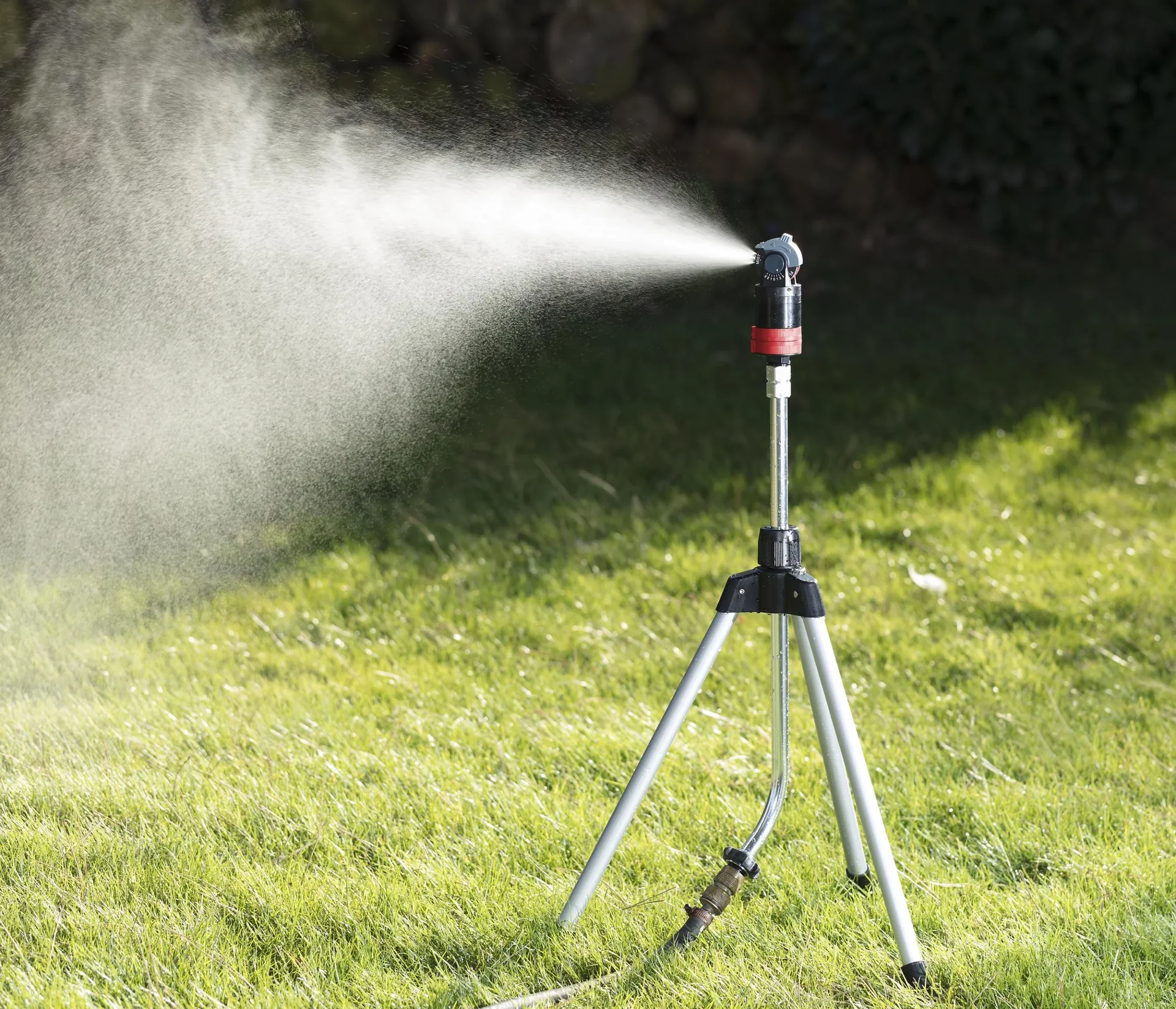 Rasenregner mit 5-Fach Sprühkopf - 4
