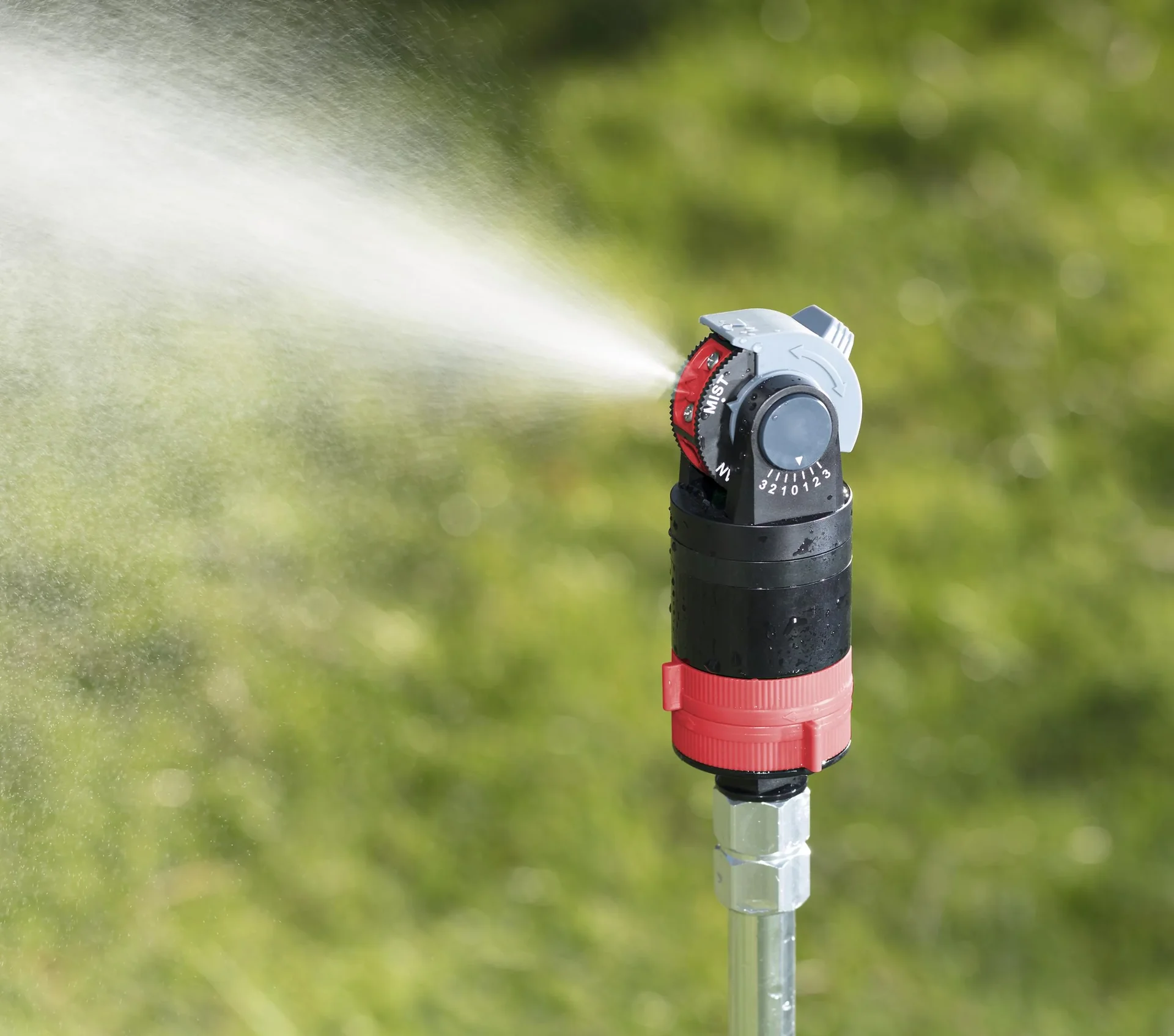 Rasenregner mit 5-Fach Sprühkopf - 7