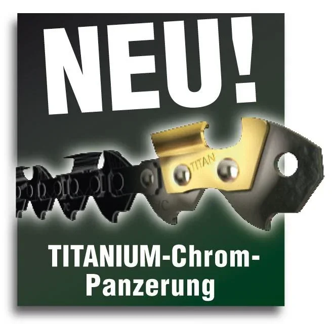Sägekette "Titan" für 55 cm Schwert, 76 Gl. (1,5 mm), Teil. 0,325" - 0