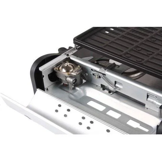 Tragbarer Smart-Gasgrill Tischgrill Campingkocher - inkl. 2 Gasflaschen - 3