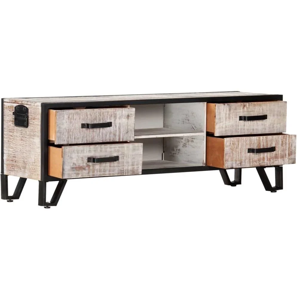 TV-Schrank 120x30x40 cm Akazienholz massiv - 3