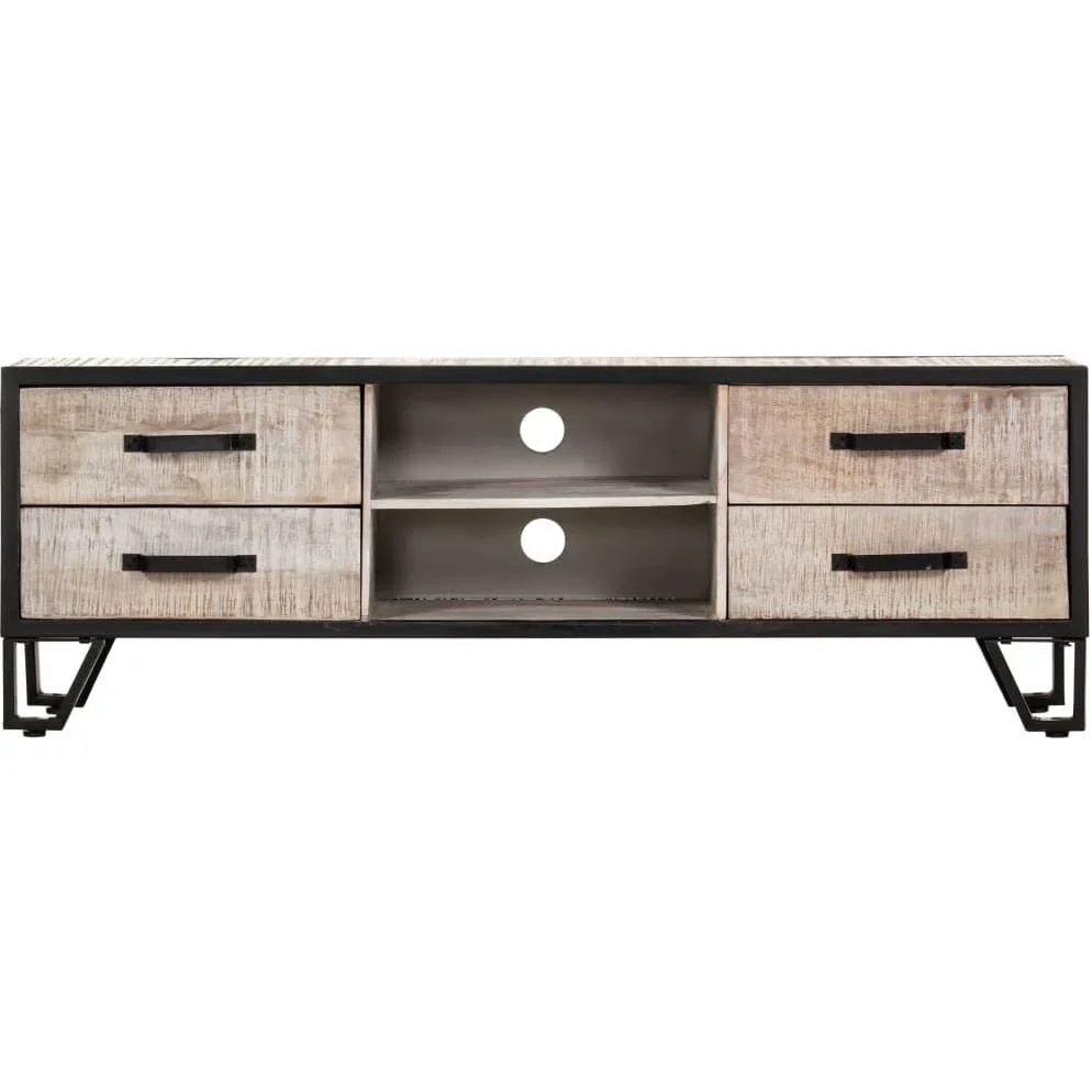 TV-Schrank 120x30x40 cm Akazienholz massiv - 4