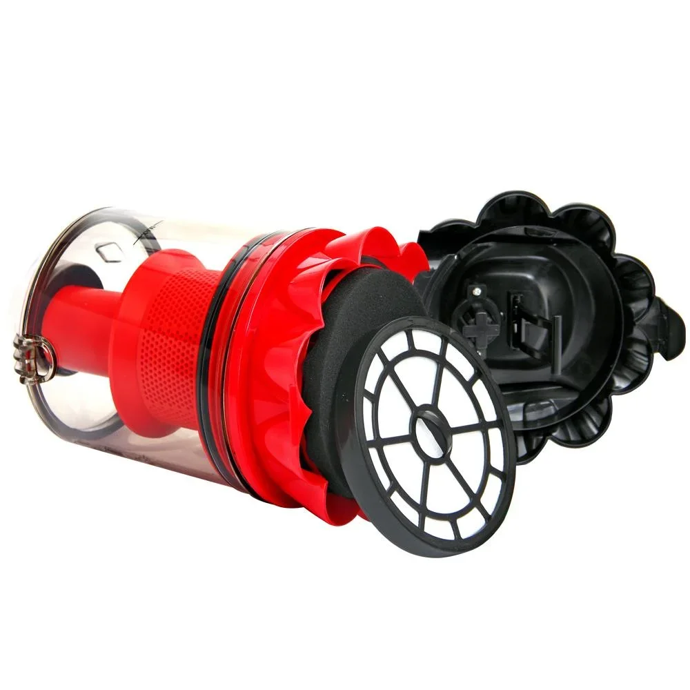 Staubsauger - max. 900 Watt - Eco Power - Multi Zyklon Rot - 3