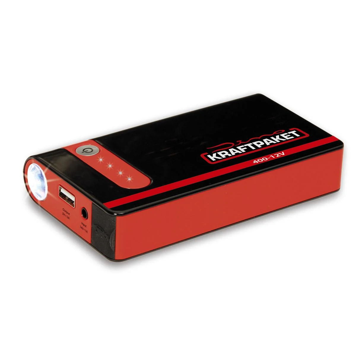 Starthilfe 12 Volt - 9.000 mAh - 400 A - 3