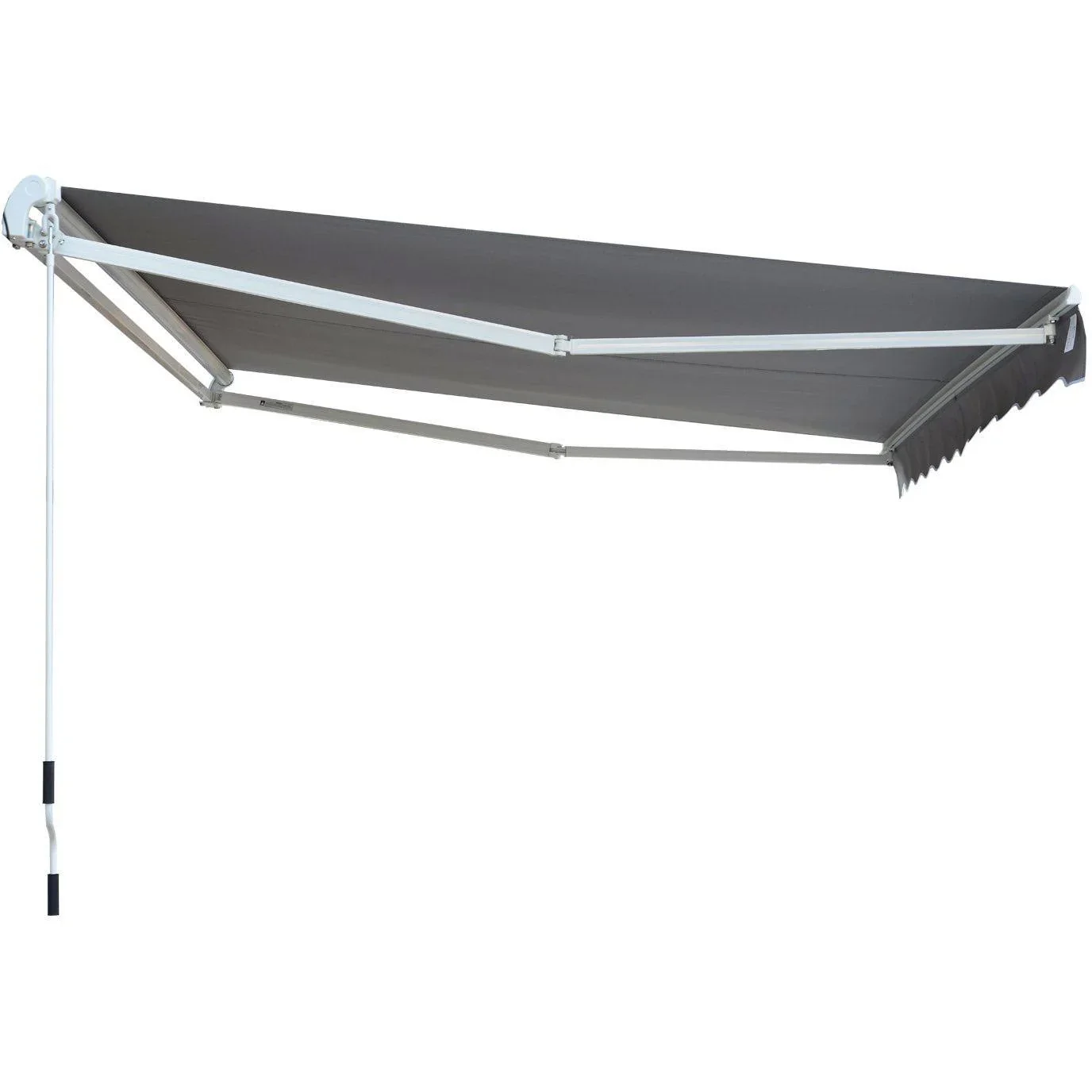 Gelenkarmmarkise mit Handkurbel - 1