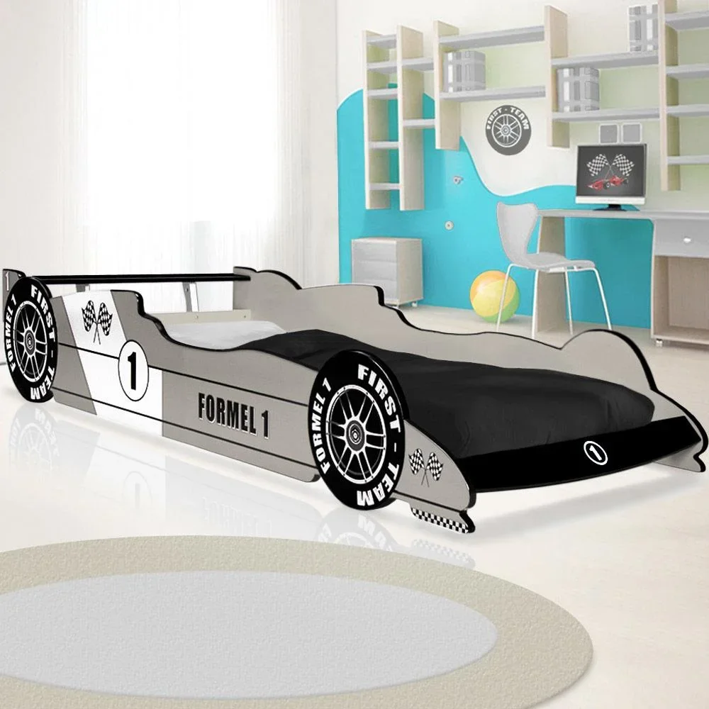 Kinderbett Formel 1 Silber - 2