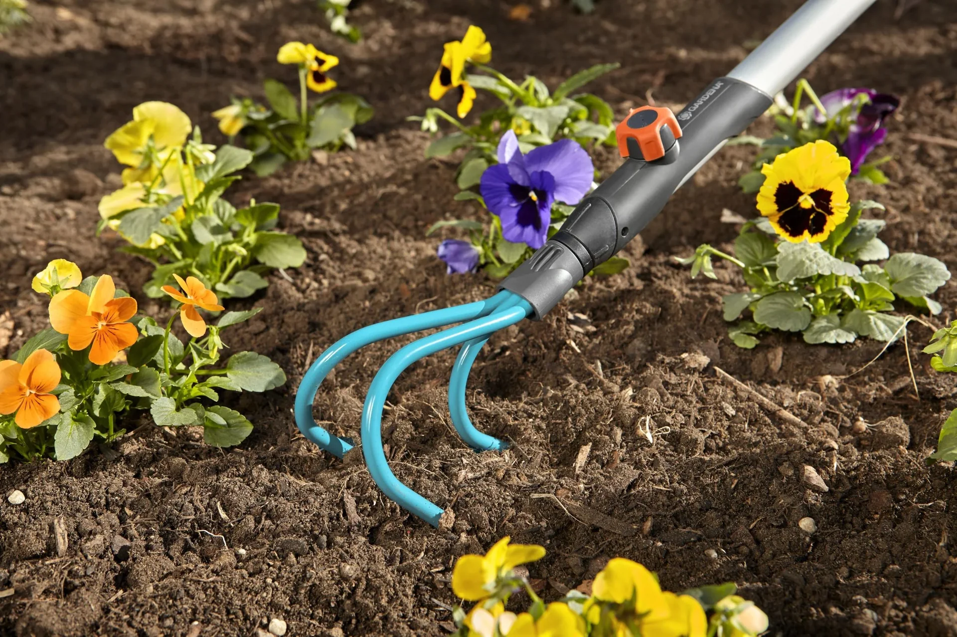 Combisystem-Grubber, 3 Zinken, Arbeitsbreite 9 cm - 5