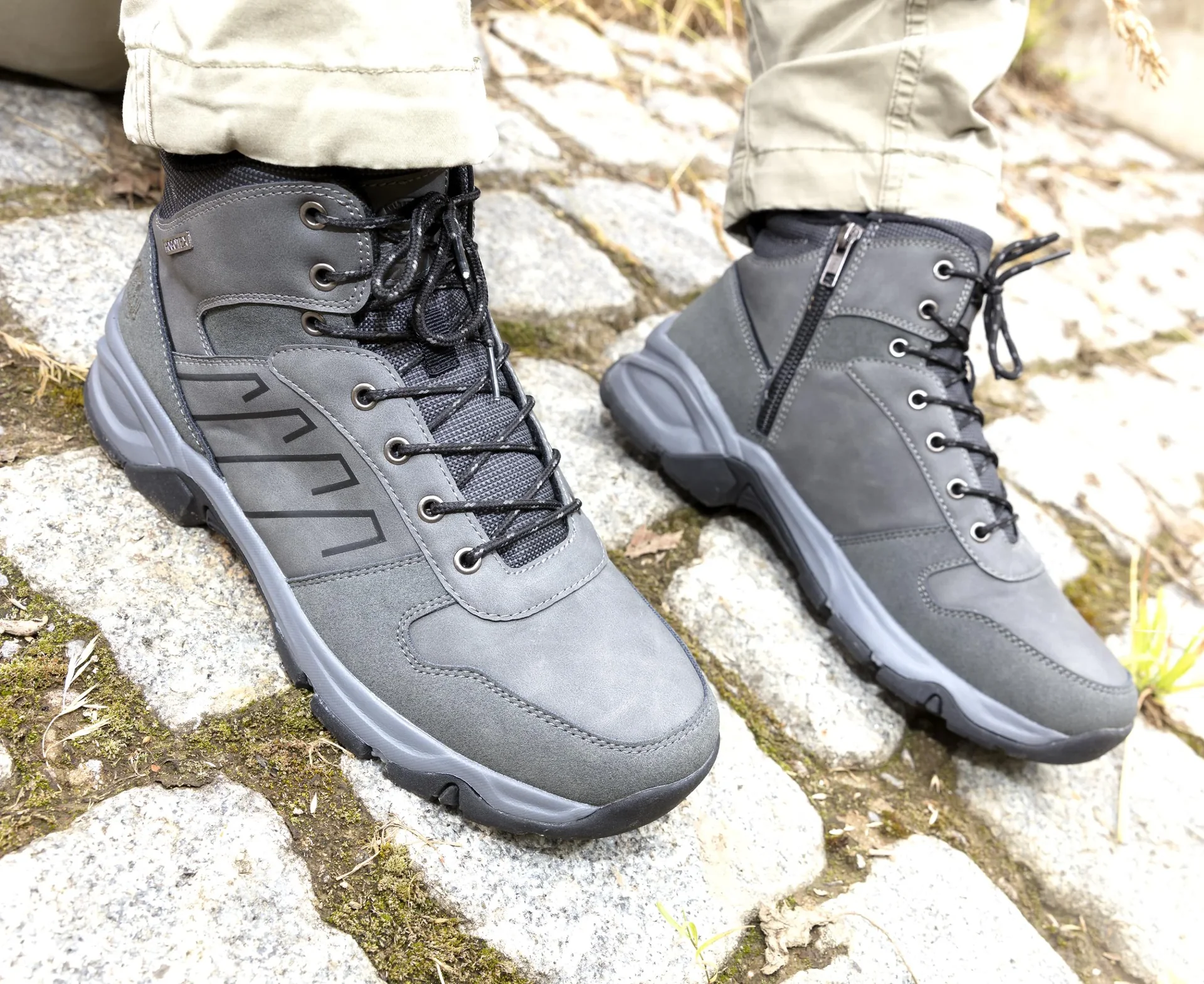 Wanderstiefel, Farbe grau, Gr.40 - 2