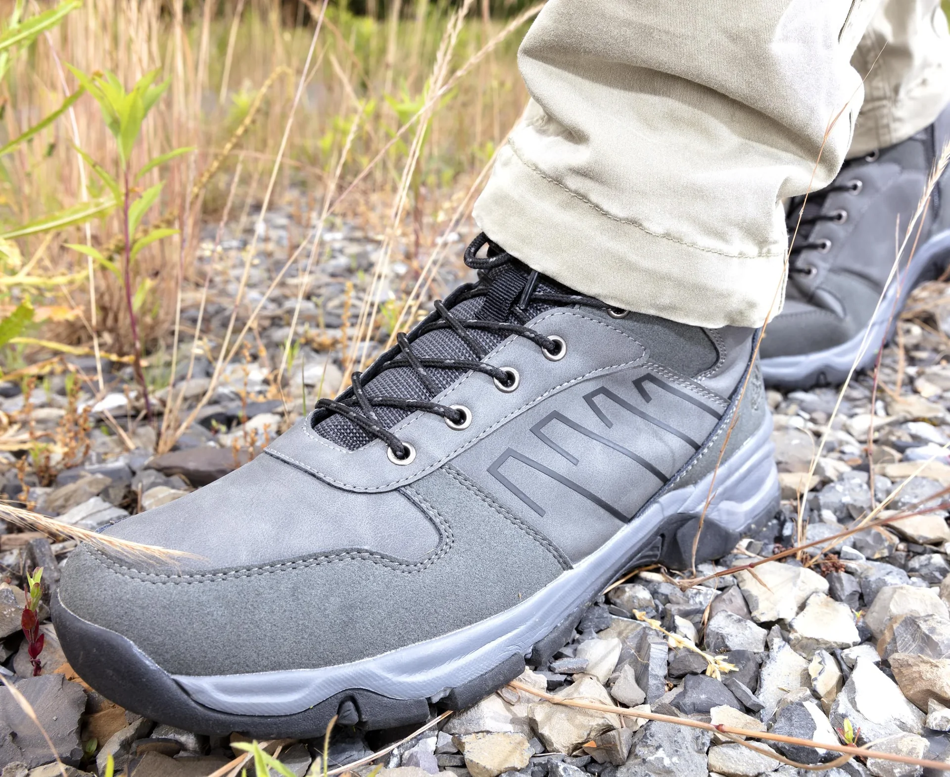 Wanderstiefel, Farbe grau, Gr.40 - 3
