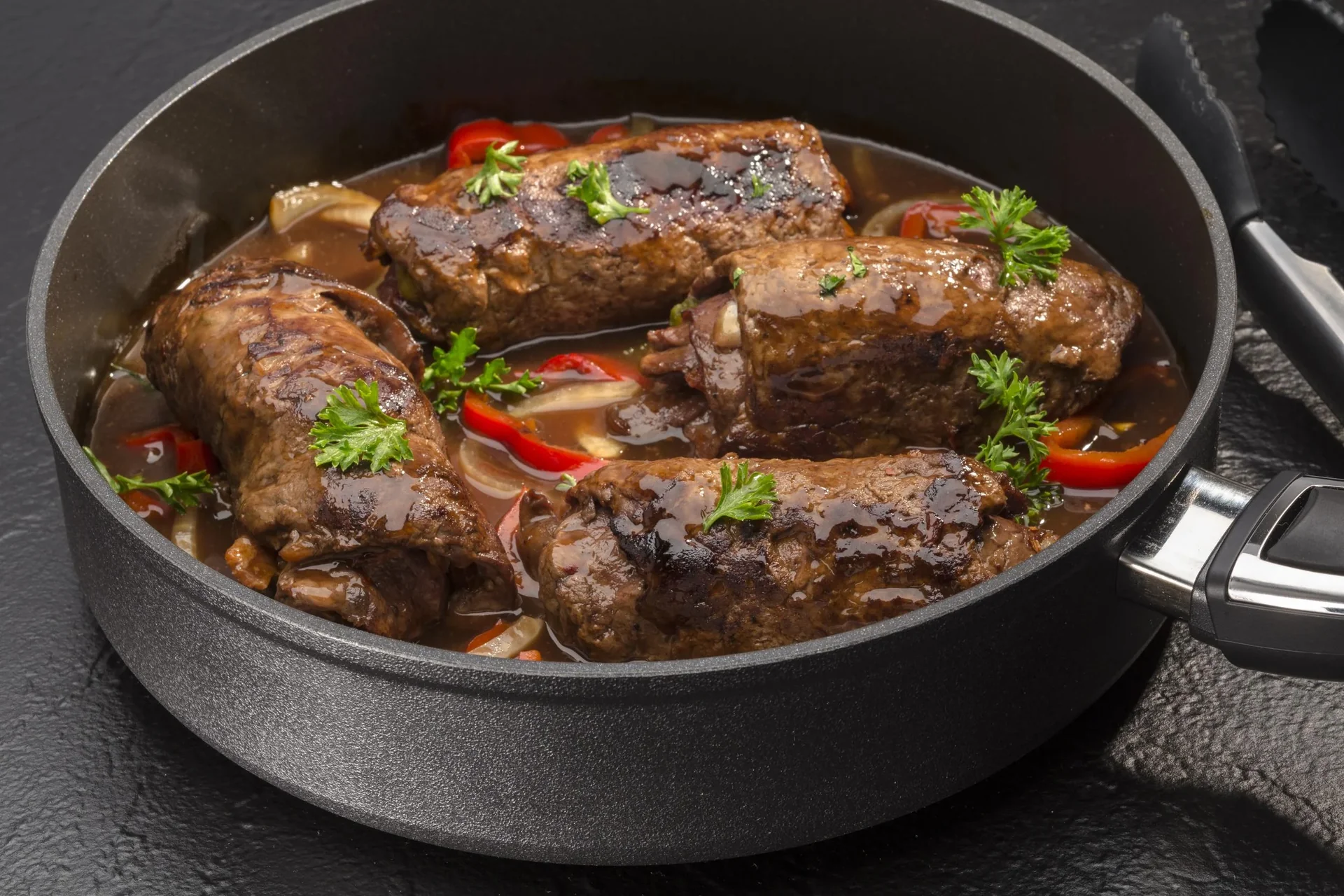 Hochrandpfanne mit abnehmbarem Griff, Durchmesser 26 cm - 4