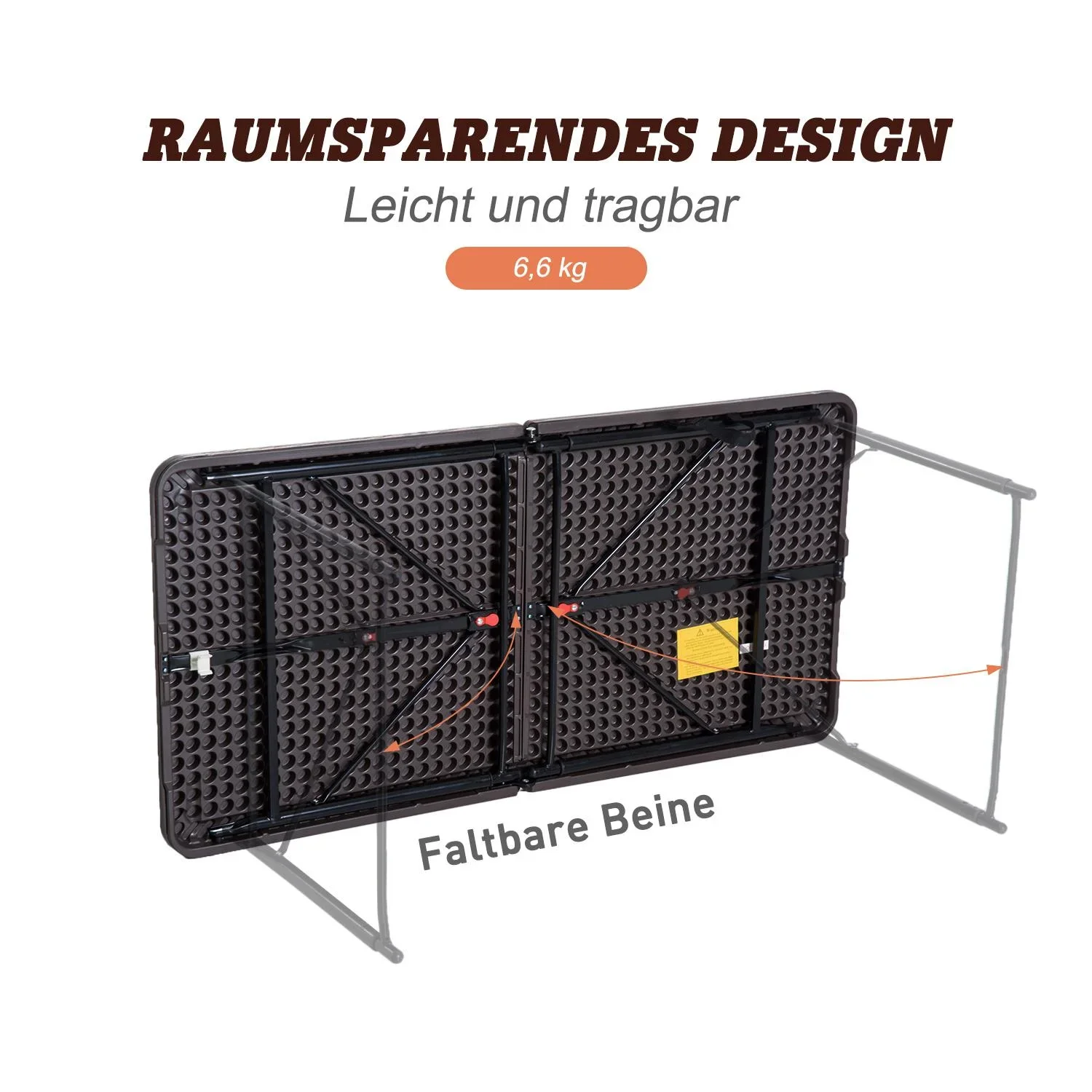 Faltbarer Campingtisch - 5