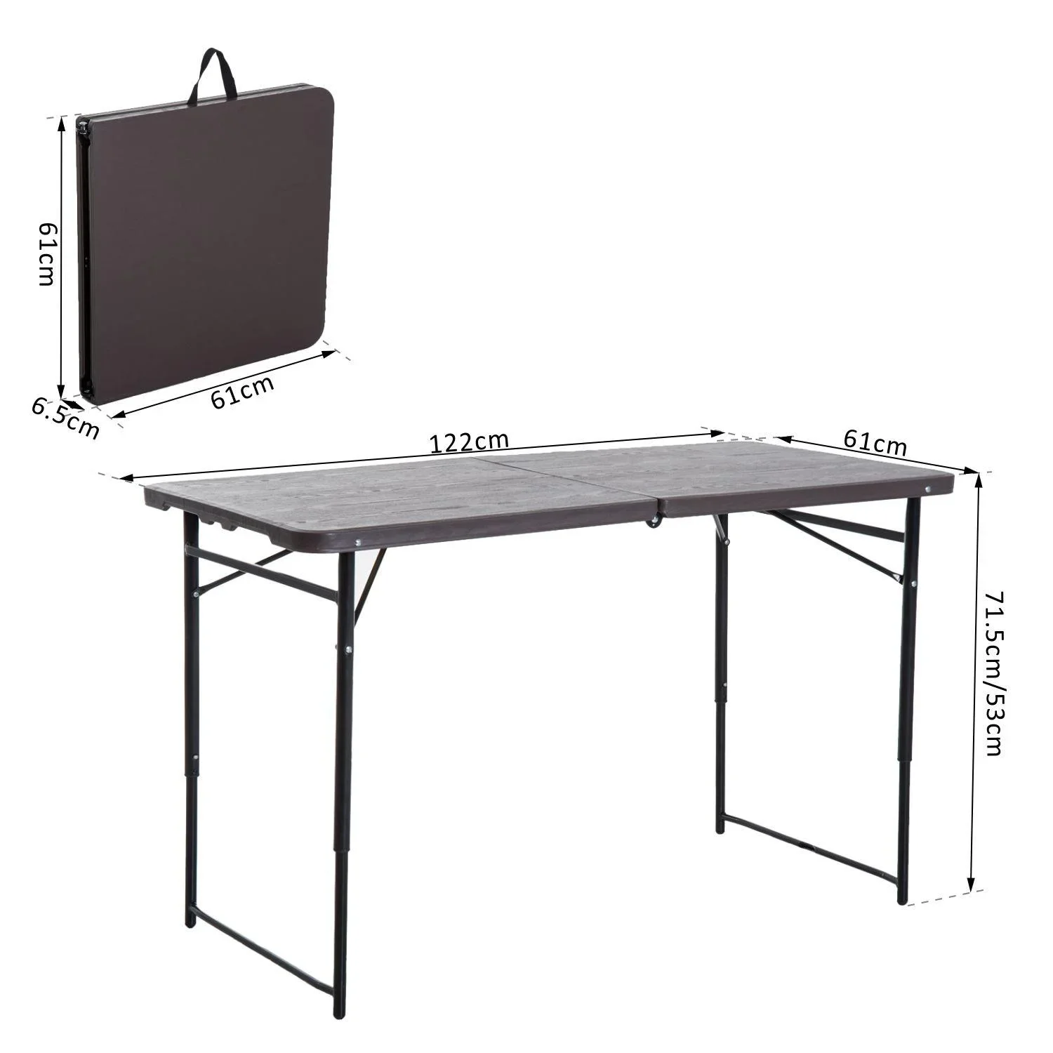 Faltbarer Campingtisch - 6