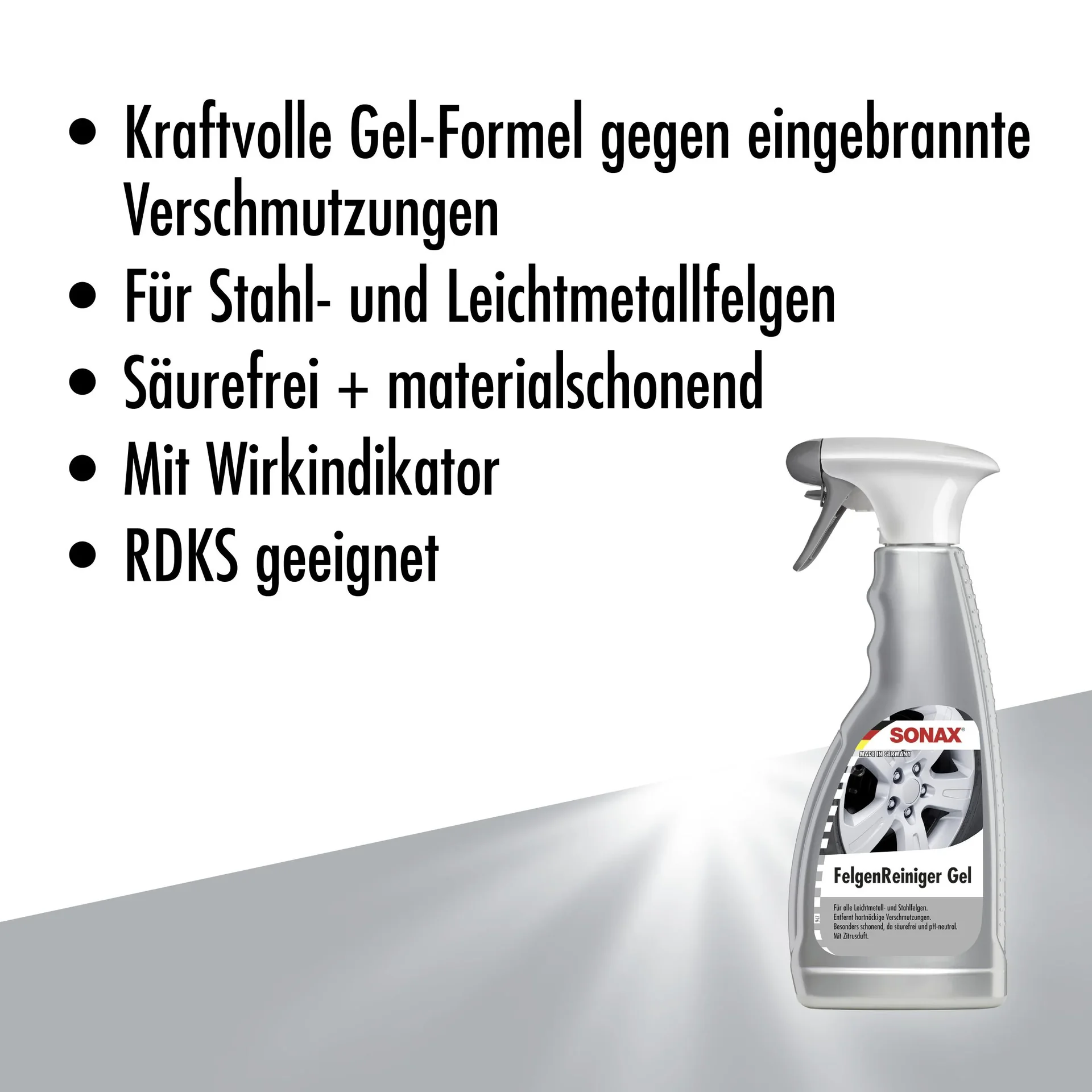 Felgenreiniger Gel 500 ml - 6