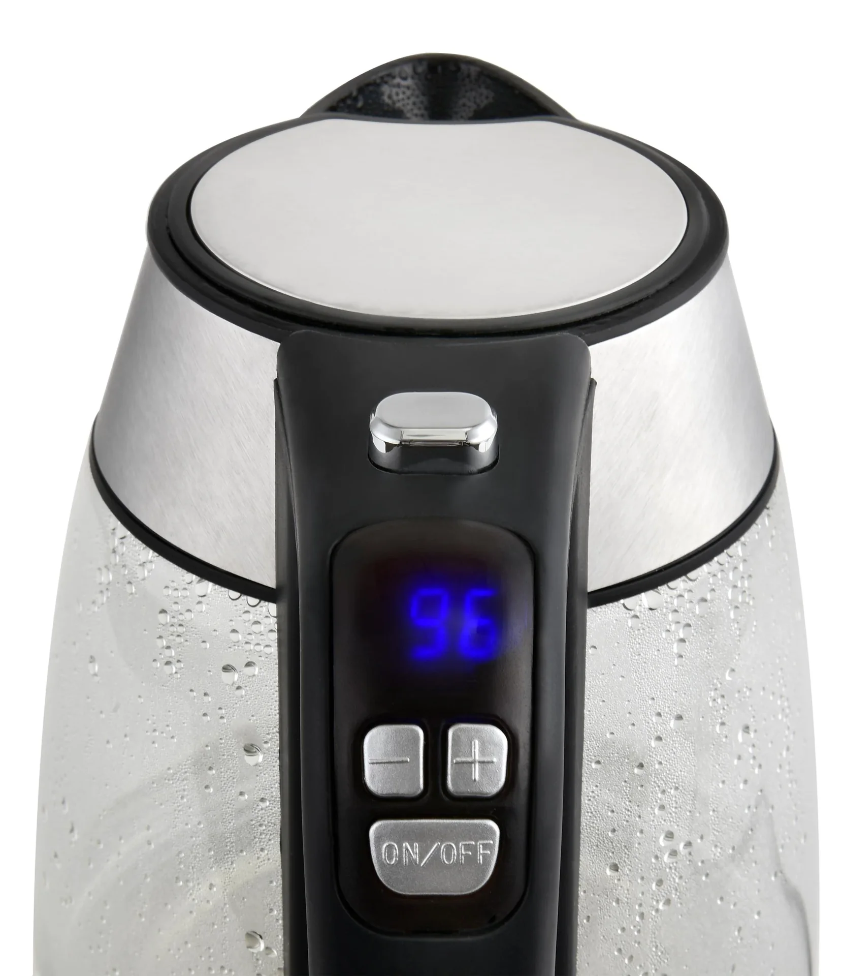 Glas-Wasserkocher mit digitaler Temperatursteuerung - 0