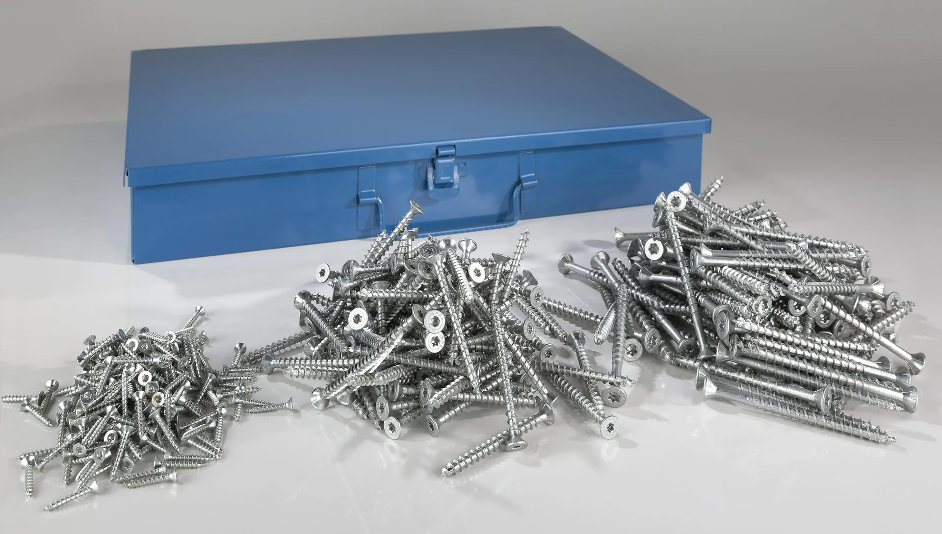 Schrauben-Sortimentskasten 400-teilig - 0