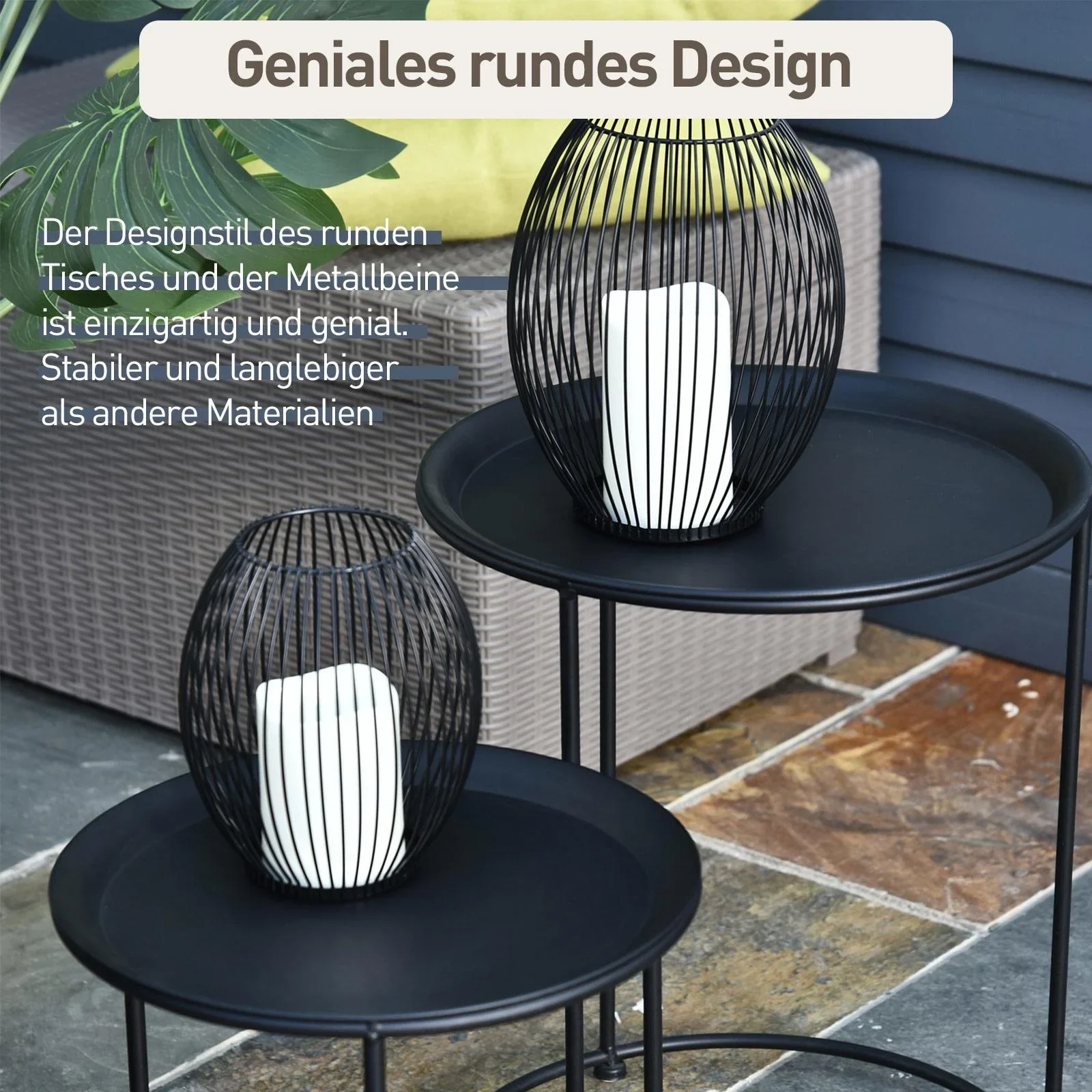 Beistelltisch im 2er-Set - 3