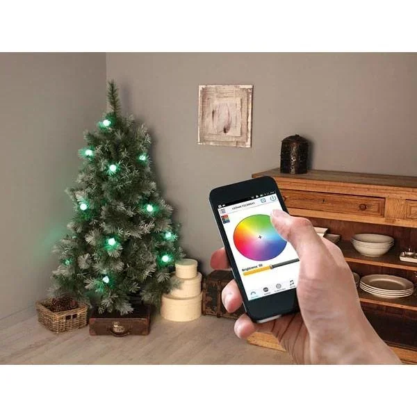 Vellight Globes Smart Weihnachtsbeleuchtung - 8m - 16 LEDs - RGB - nur für Innenräume - 3