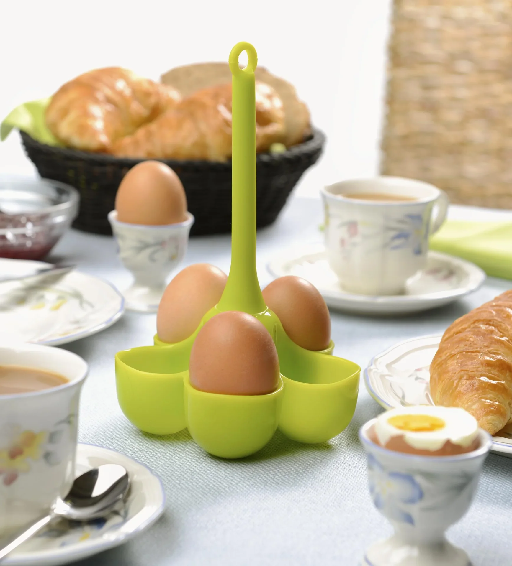 Silikon Eierhalter, 5-fach - 0