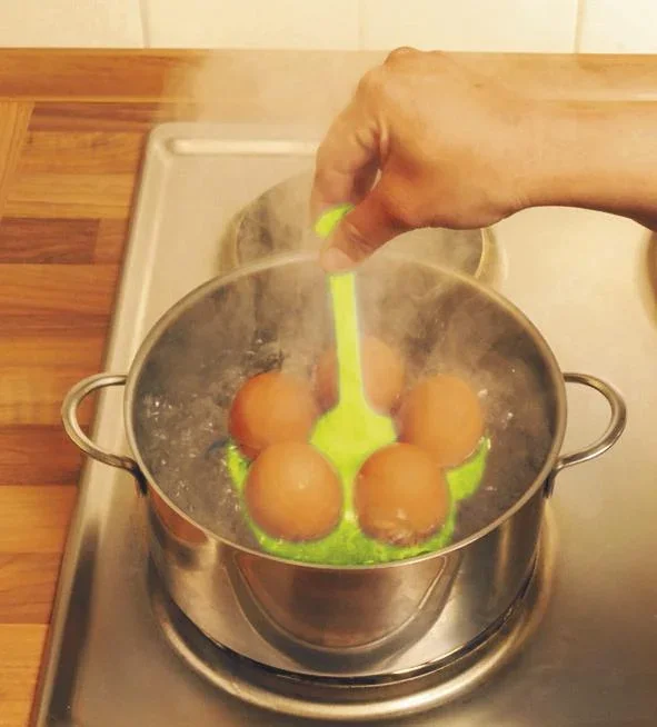 Silikon Eierhalter, 5-fach - 2