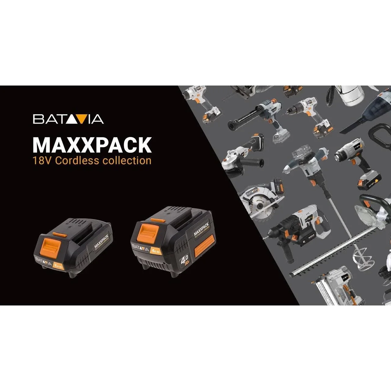 18V LI-ION - 4.0 AH LADEGERÄT MAXXPACK COLLECTION - 1