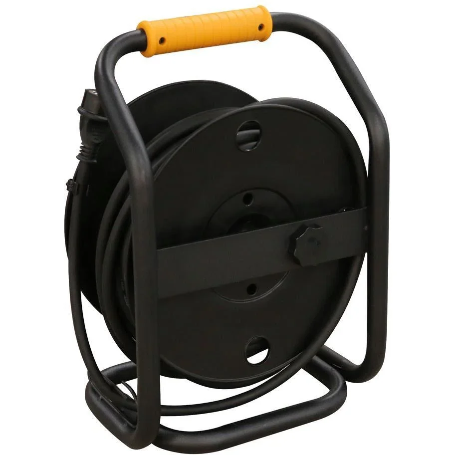 RELECTRIC Kabeltrommel PRO - 25m - 4 Steckdosen - 0