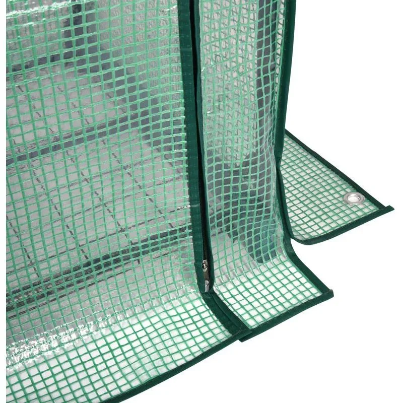NL Gewächshaus aus Folie 126x49x69cm - 1