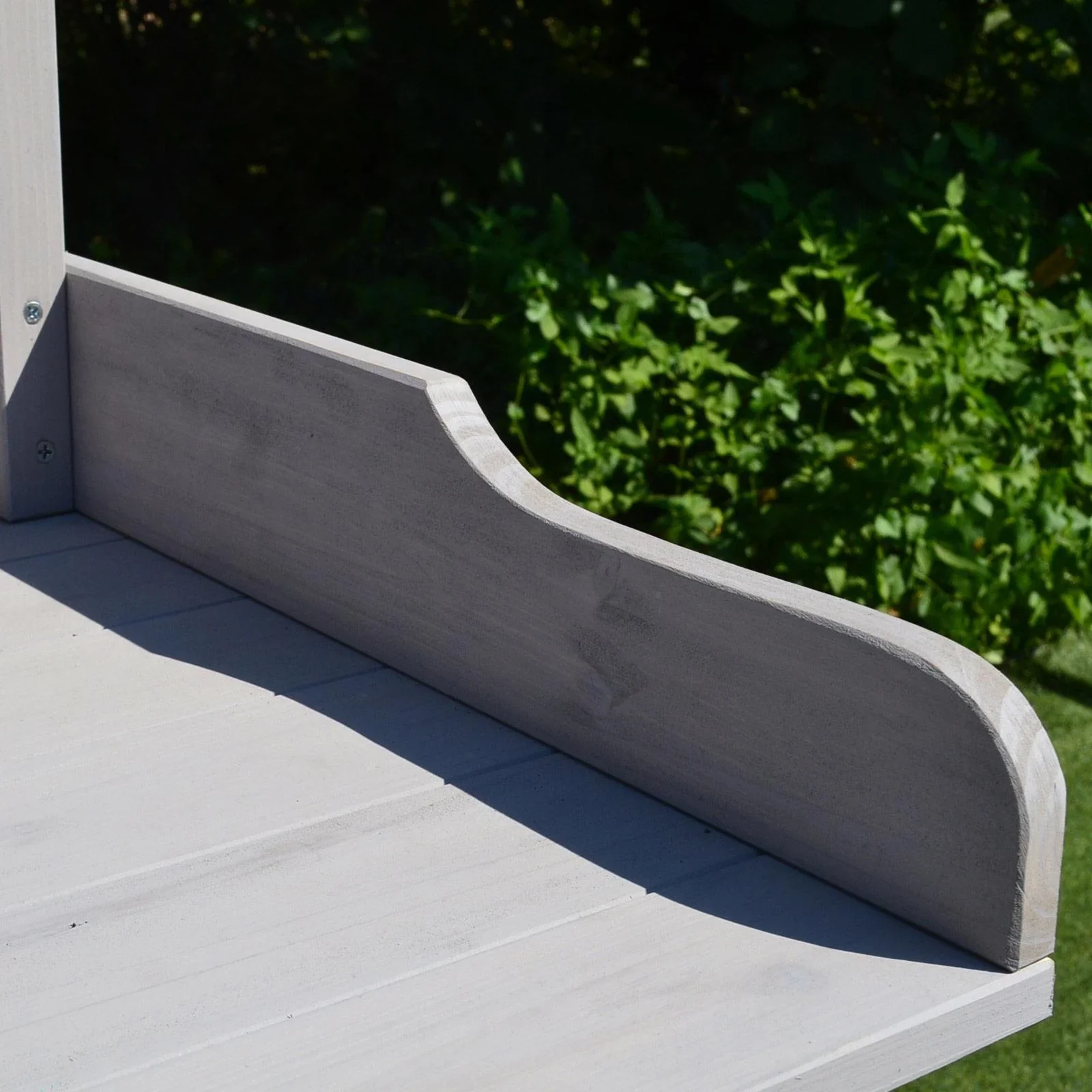 Pflanztisch Gärtnertisch Gartentisch Blumentisch mit Schublade und Wanne für den Garten Tannenholz 92 x 42,5 x 119,5 cm - 5