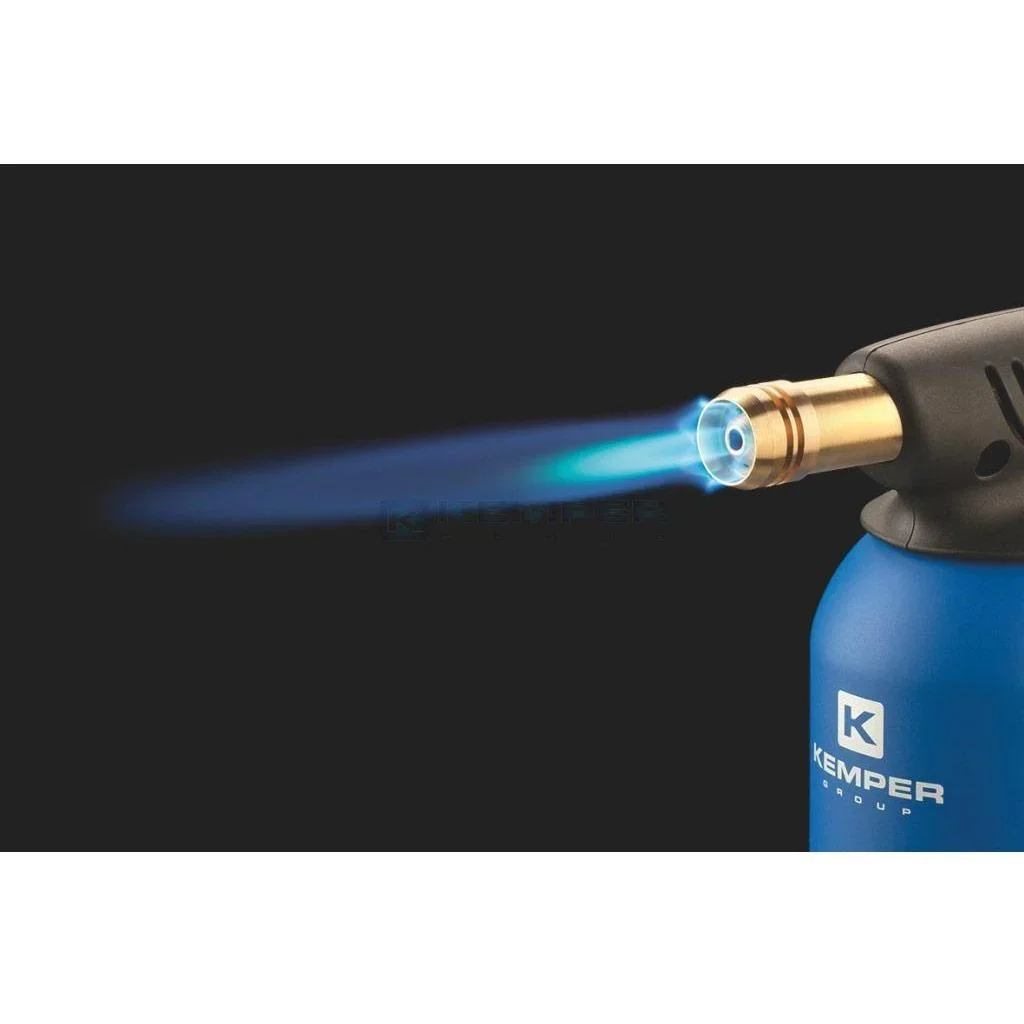 BBQ-Handgasbrenner mit Piezofeuerzeug inkl. Gaskanister - 1