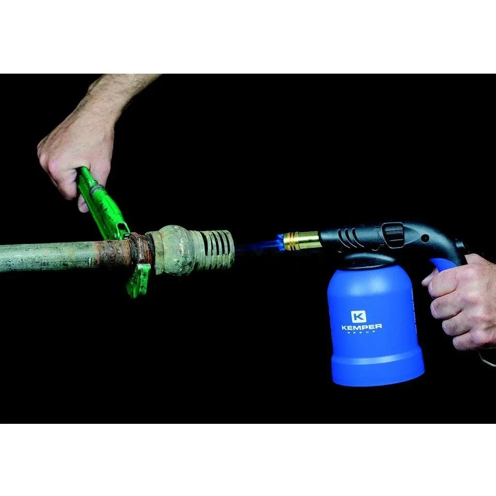 BBQ-Handgasbrenner mit Piezofeuerzeug inkl. Gaskanister - 3