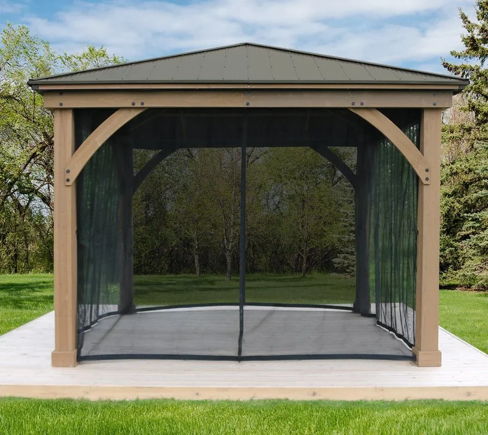 Moskitonetz für Pavillon 12x14 - 1