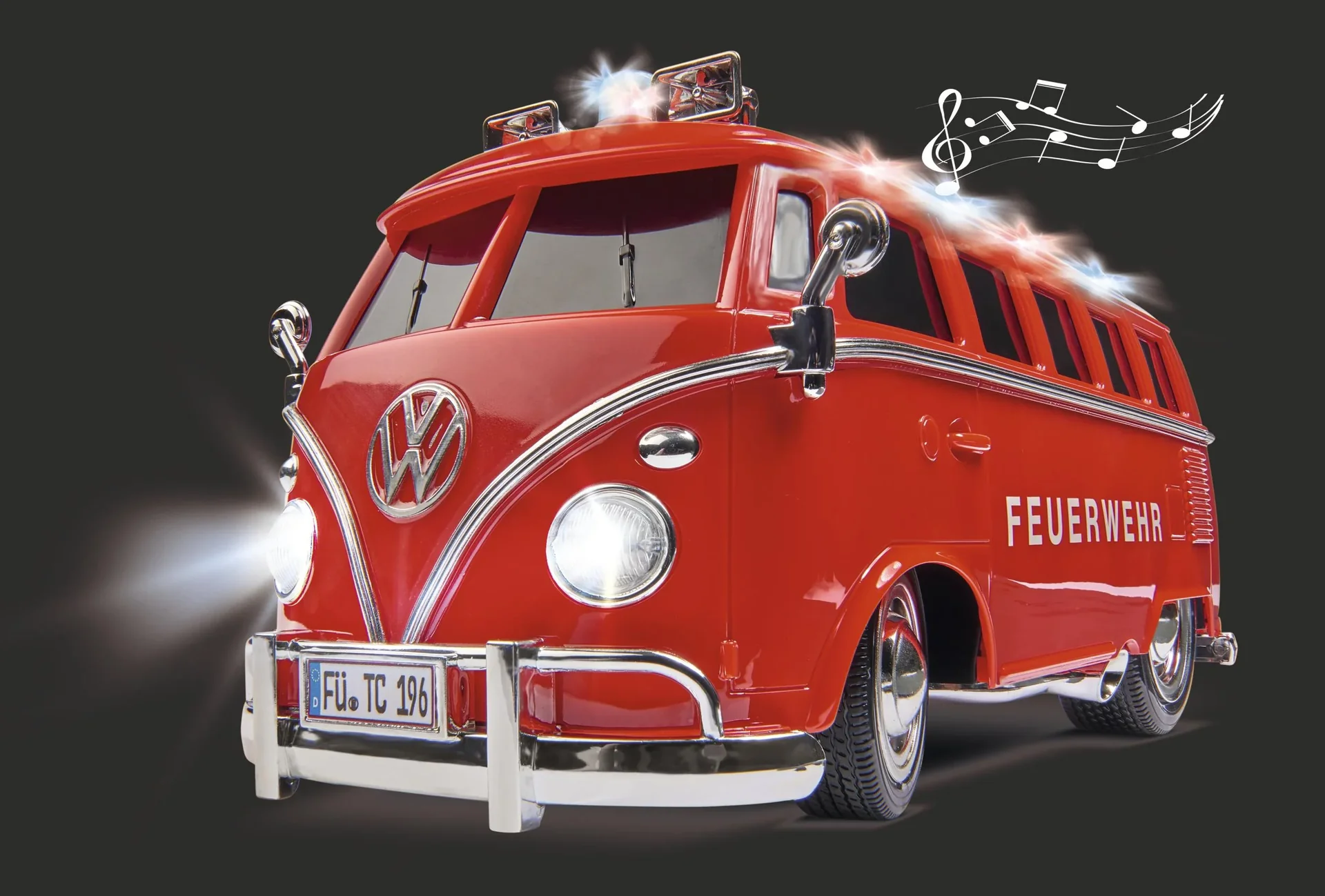 1:14 VW T1 Samba Bus Feuerwehr 100% RTR - 5