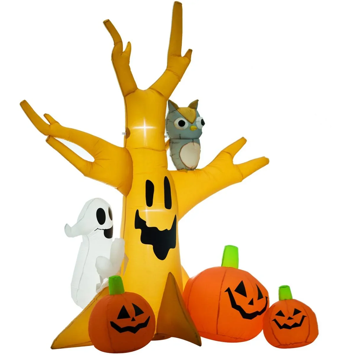 Halloween Spukbaum mit Beleuchtung natur - 0