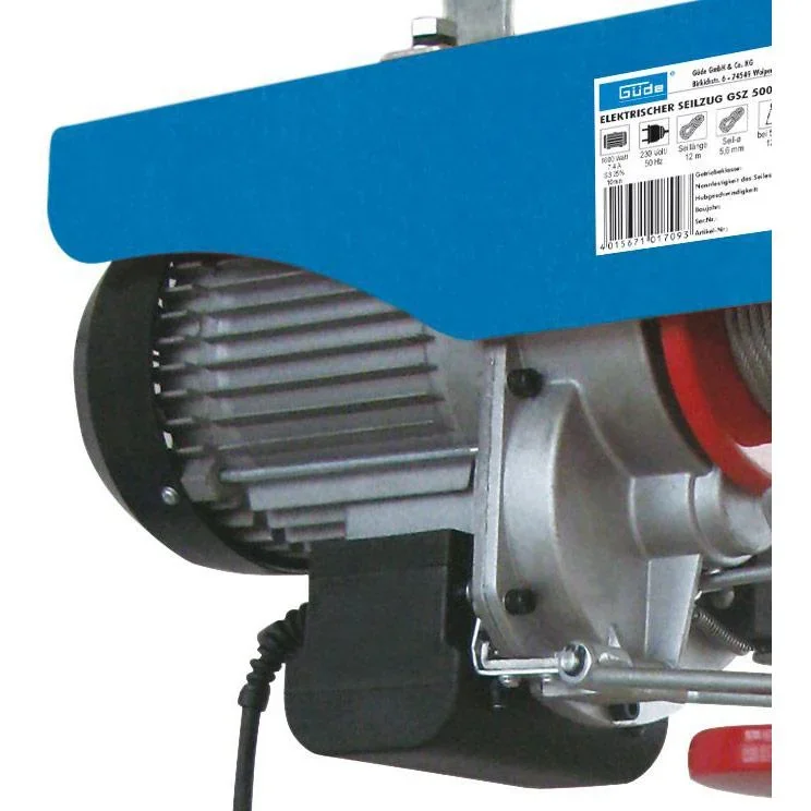 ELEKTR.SEILZUG GSZ 500/1000 - 3