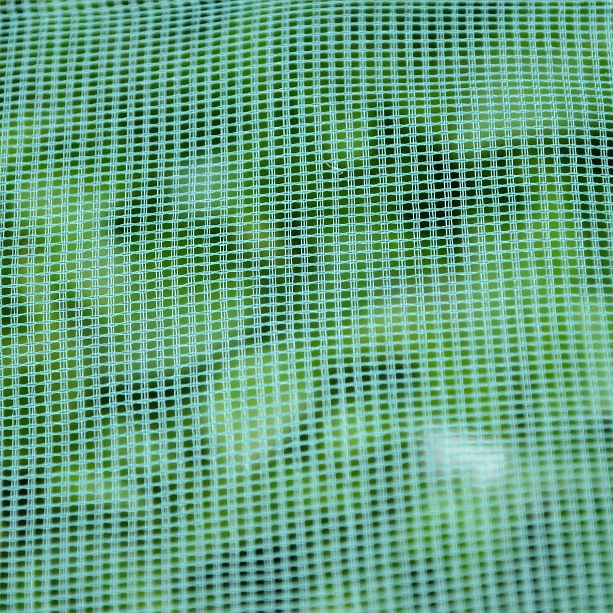 Gartenbeet mit Netzabdeckung weiß/grün - 0