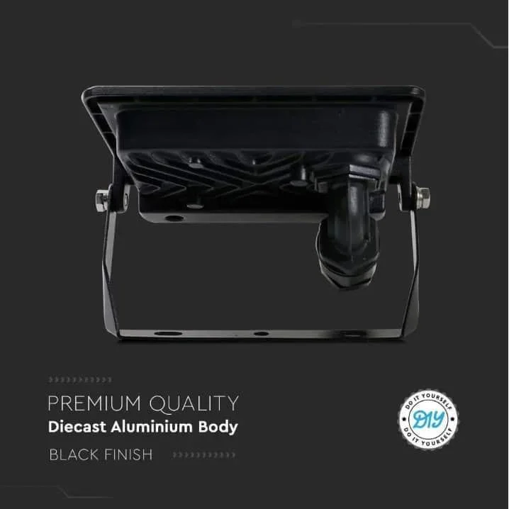 VT-138 LED-Flutlicht - 30W - 2340 Lm - 3000K - Schwarz - 3