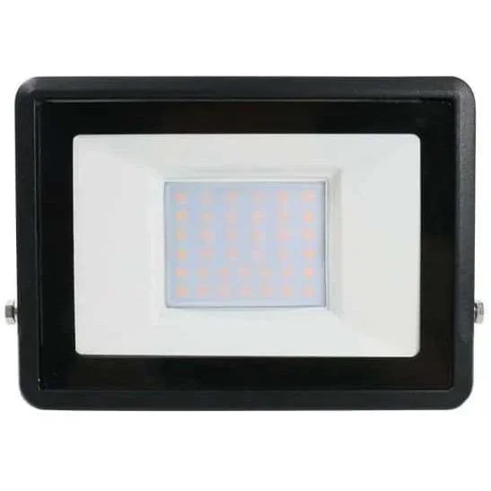 VT-138 LED-Flutlicht - 30W - 2340 Lm - 3000K - Schwarz - 5