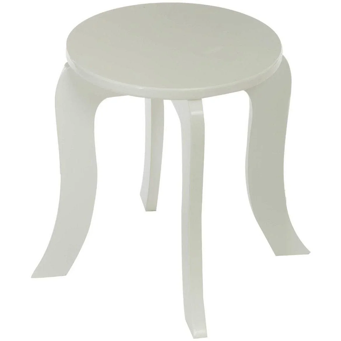 NL Schminktisch mit Hocker für Kinder - 71,5 x 50,5 x 91 cm - Weiß - 1