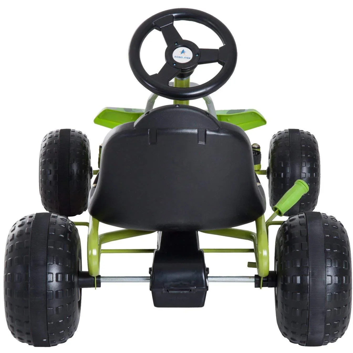 Tretauto Go Kart Tretfahrzeug ab 3 Jahre Grün - 4