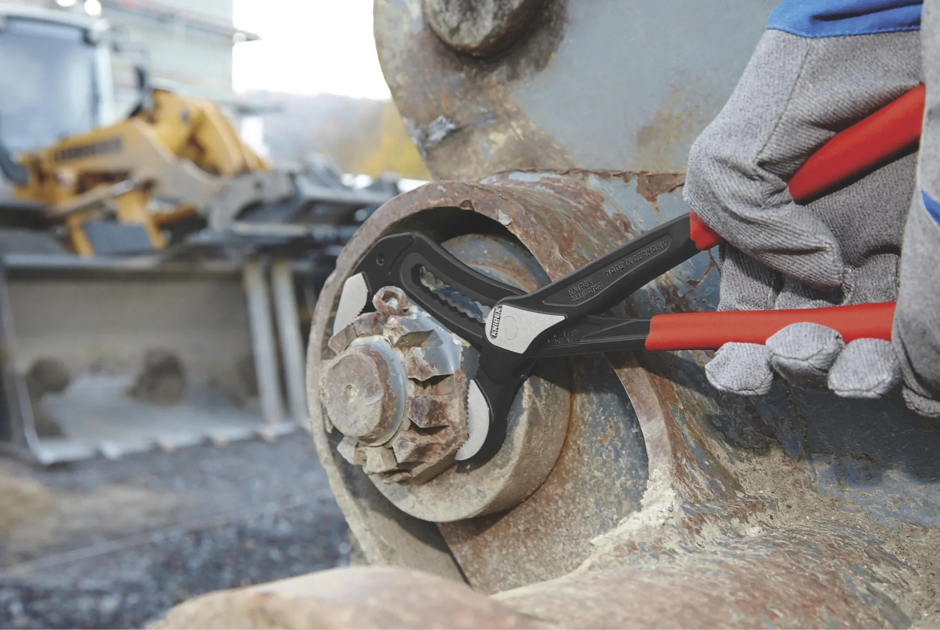 Rohr- und Wasserpumpenzange Alligator 400 mm - 2