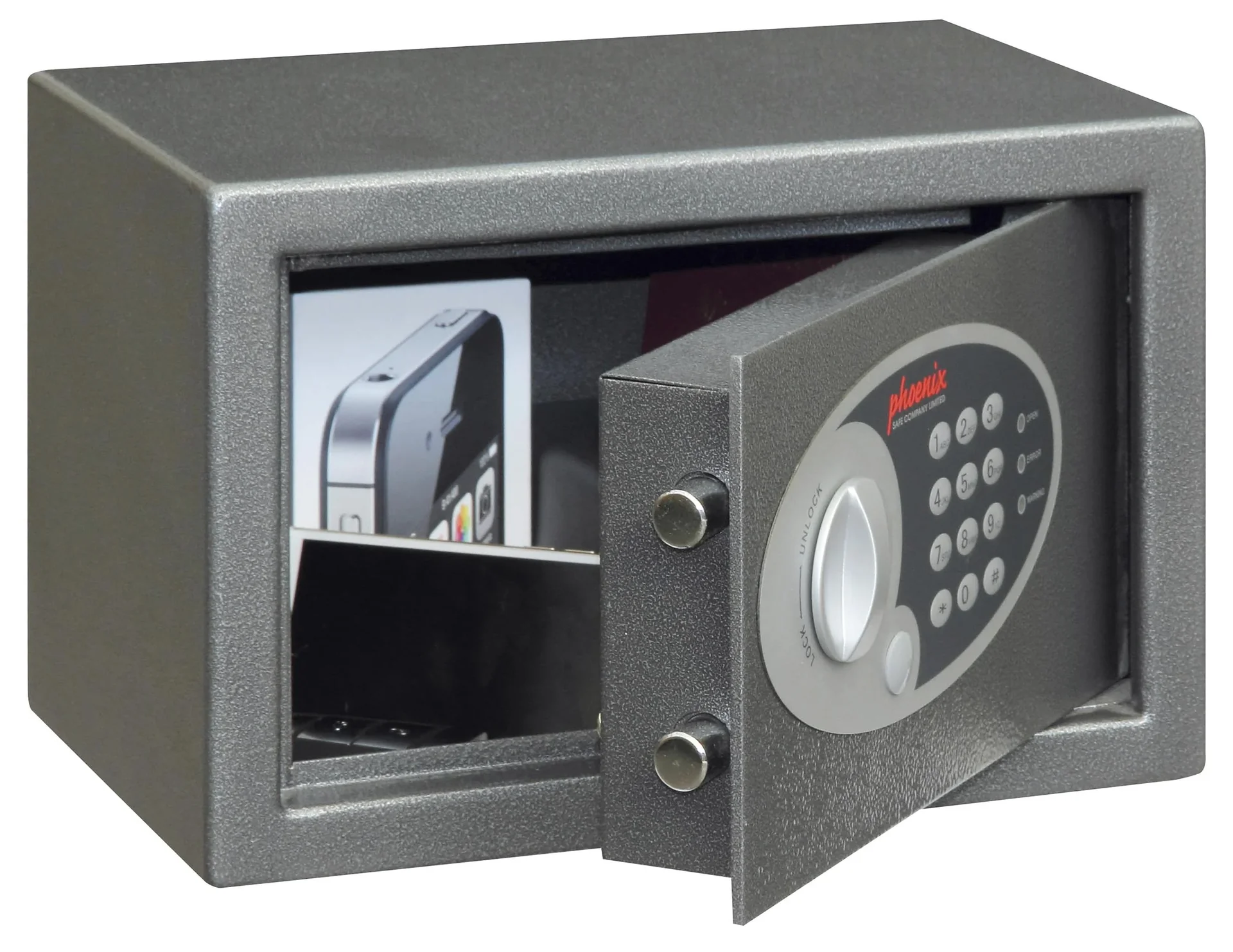 Tresor Vela Home & Office mit Elektronikschloss Außenmaße 200 x 310 x 200 mm - 1