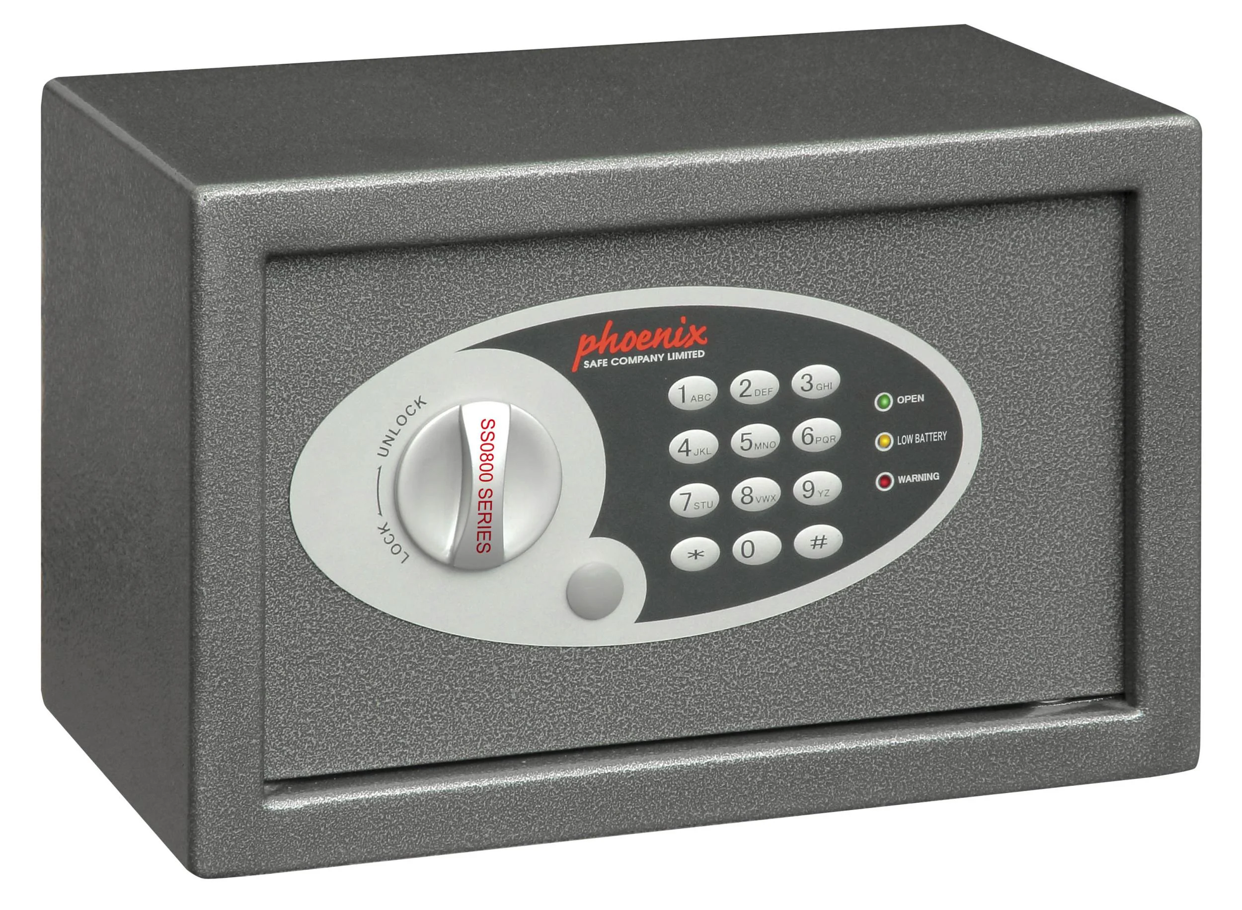 Tresor Vela Home & Office mit Elektronikschloss Außenmaße 200 x 310 x 200 mm - 4