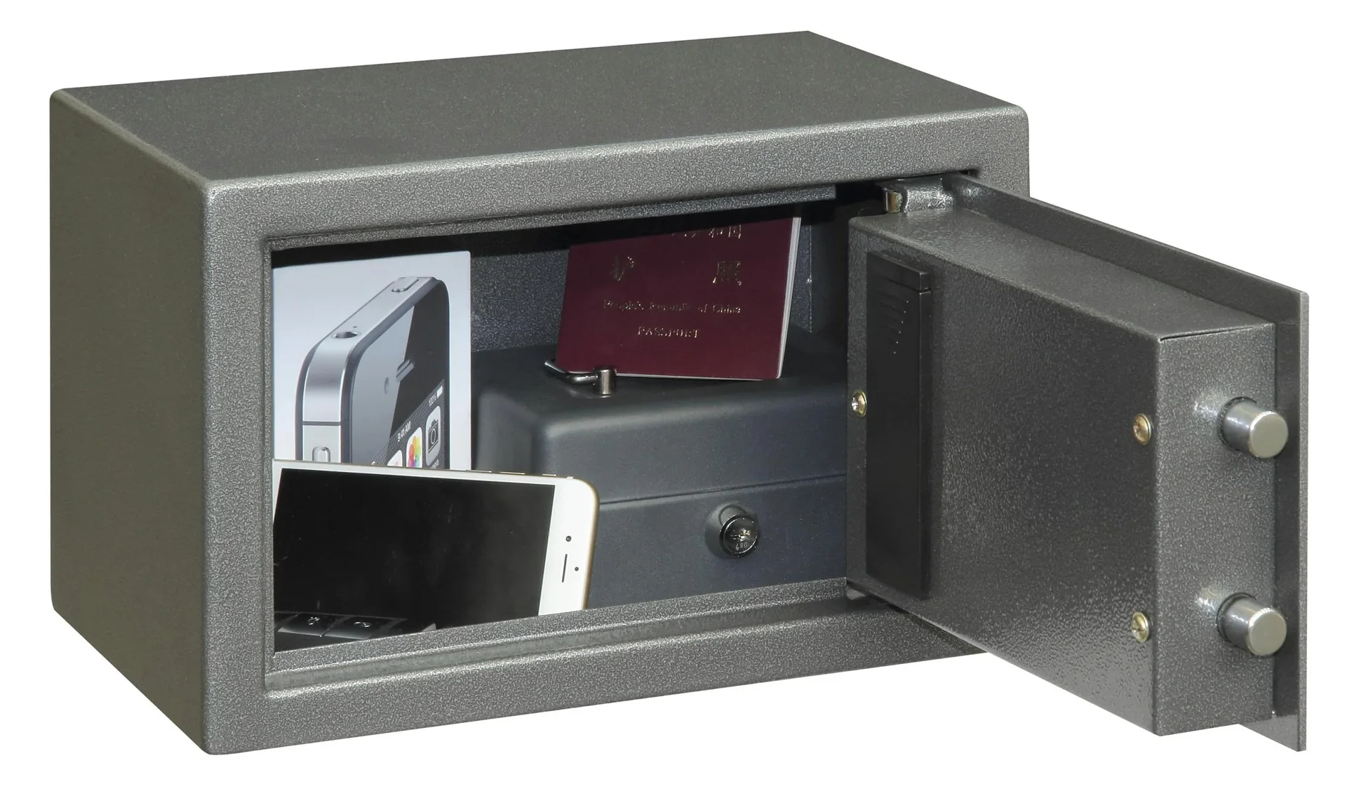 Tresor Vela Home & Office mit Elektronikschloss Außenmaße 200 x 310 x 200 mm - 6