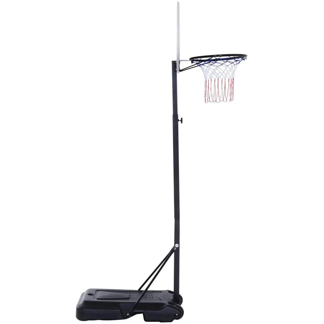 Kinder Basketballkorb mit Ständer höhenverstellbar 205-250cm - 3