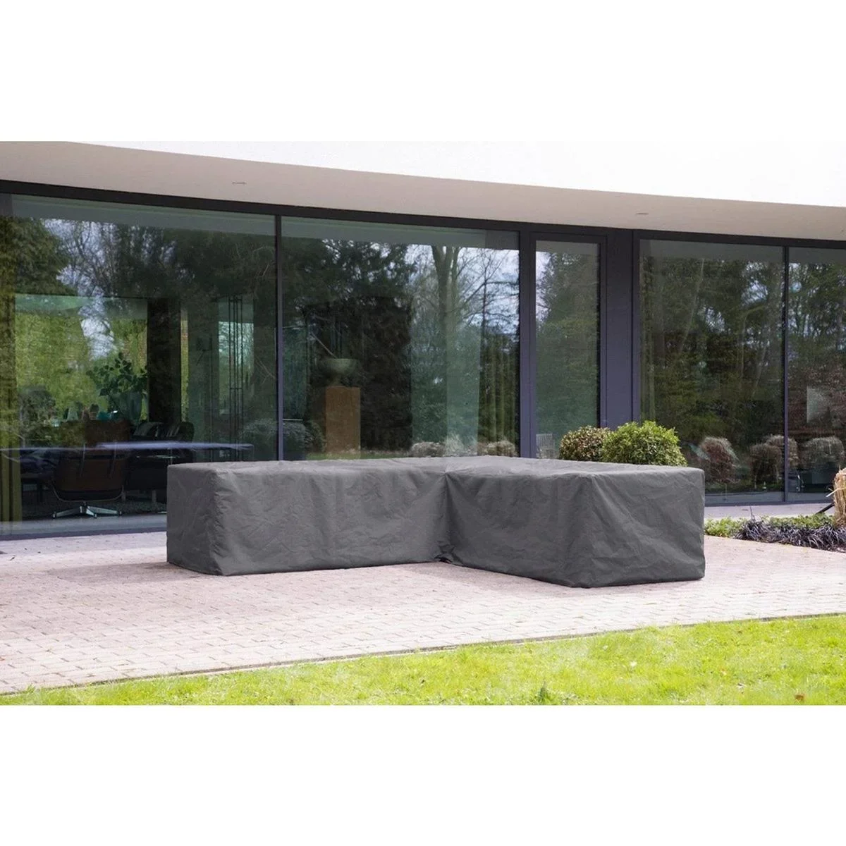 Gartenabdeckung für L-förmiges Lounge-Set - 250 cm - 0