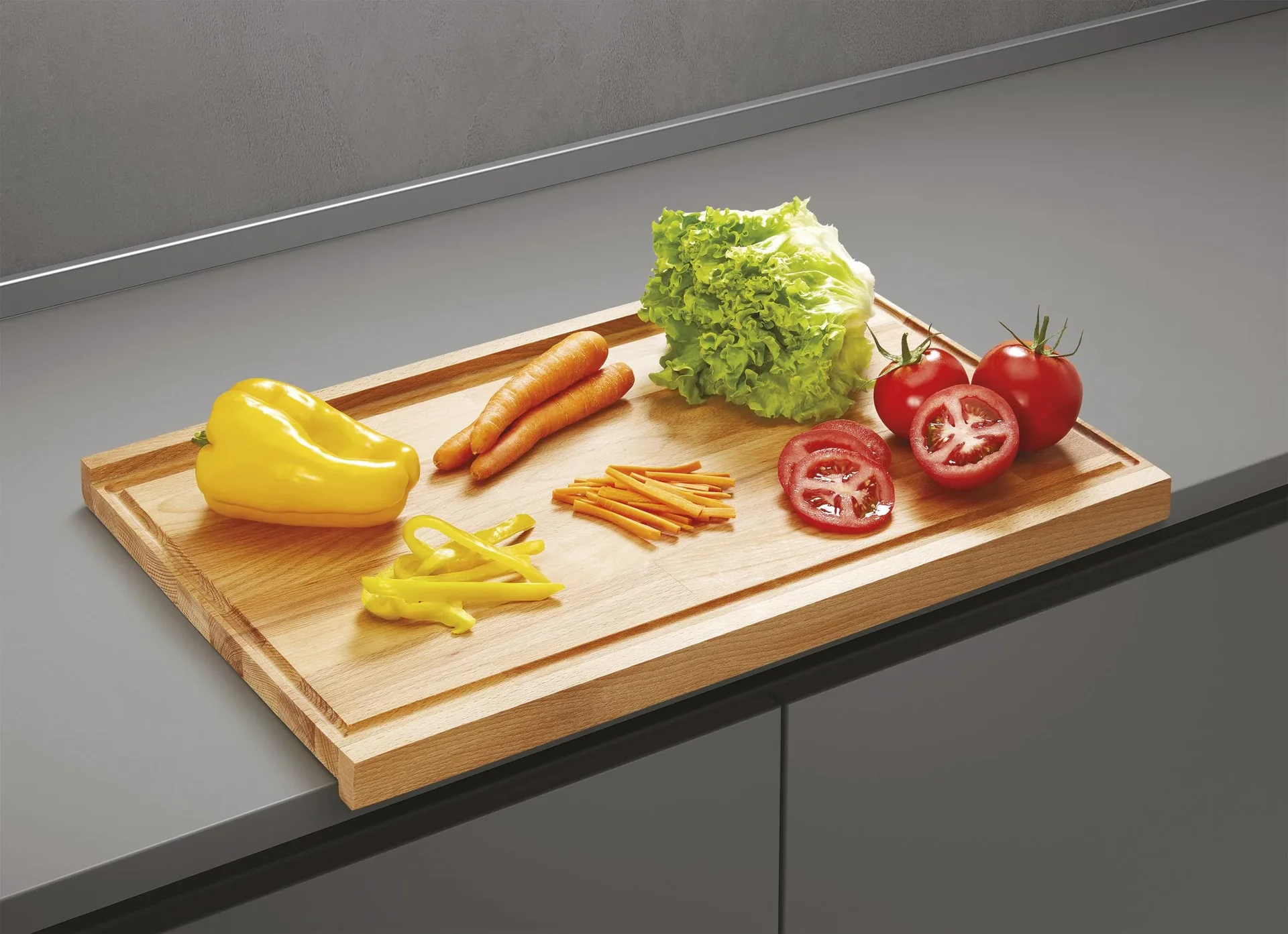 Doppelseiten Arbeits- und Backbrett in 2 Größen - 1