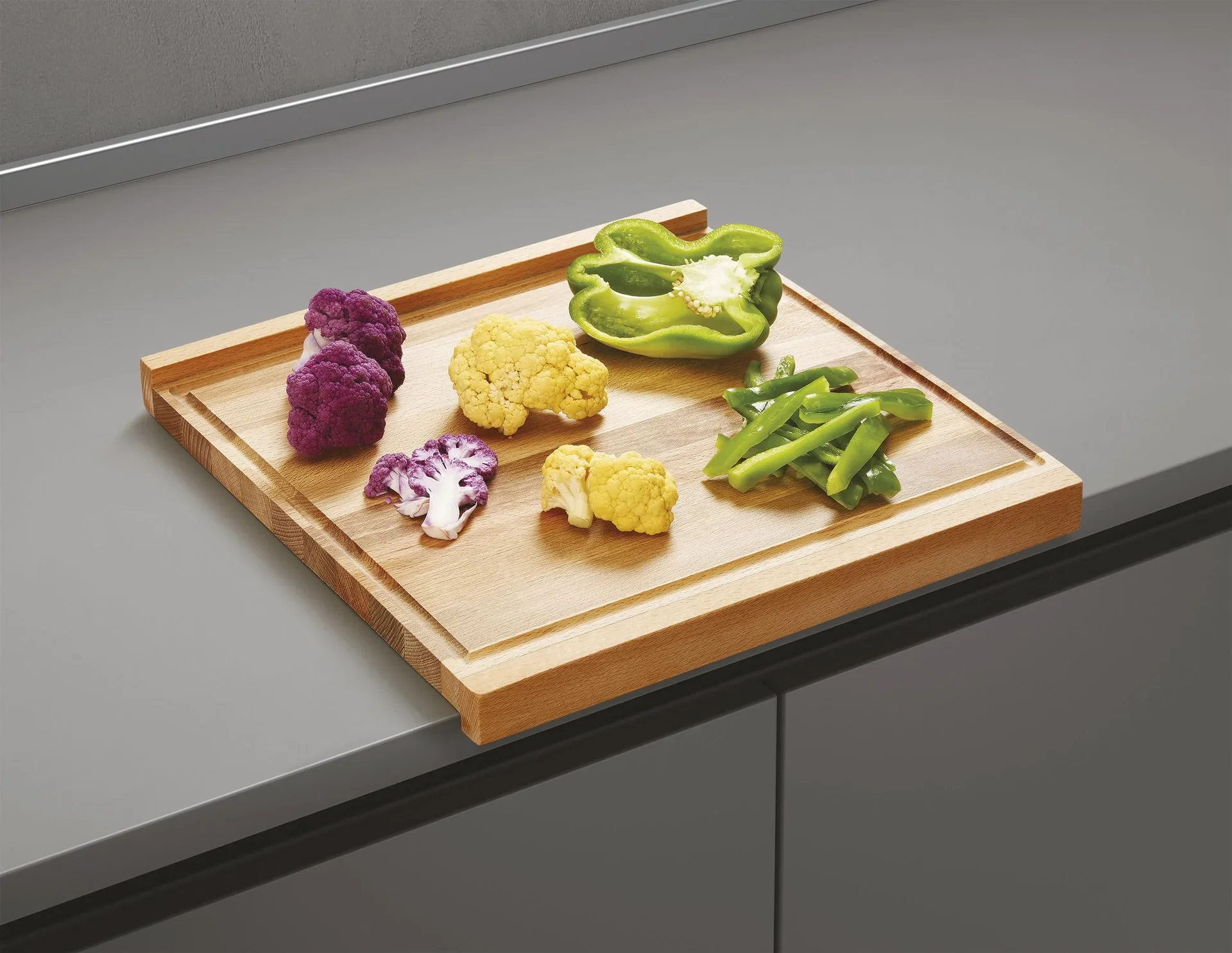 Doppelseiten Arbeits- und Backbrett in 2 Größen - 2