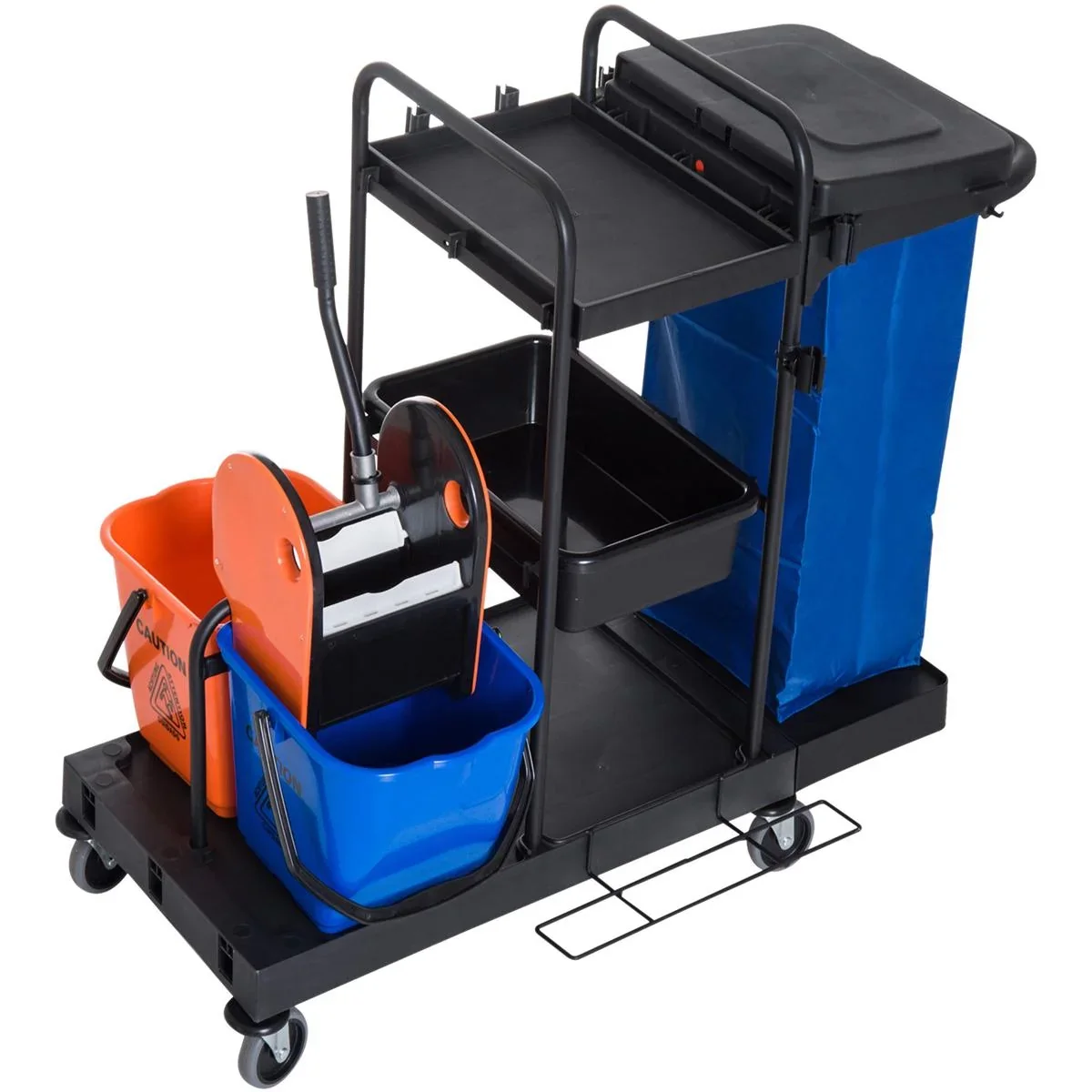 Putzwagen mit 4 leichtgängigen Rollen - 4